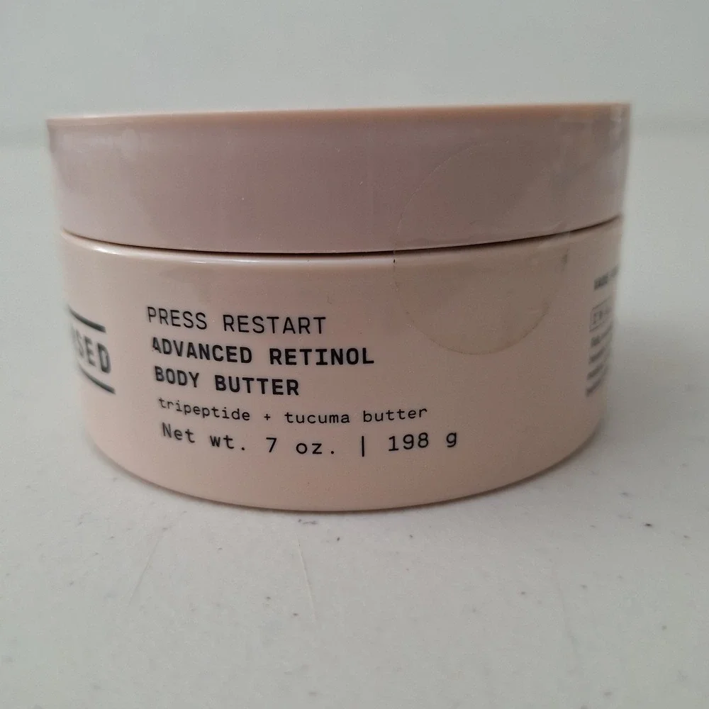 Versed Press Restart Advanced Retinol Body Butter Fragrance-Free 7oz New Sealed